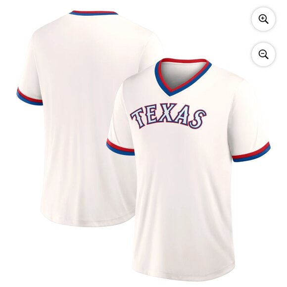 NEW Men's Texas Rangers Fashion Top MED, XL NWT - Picture 1 of 10